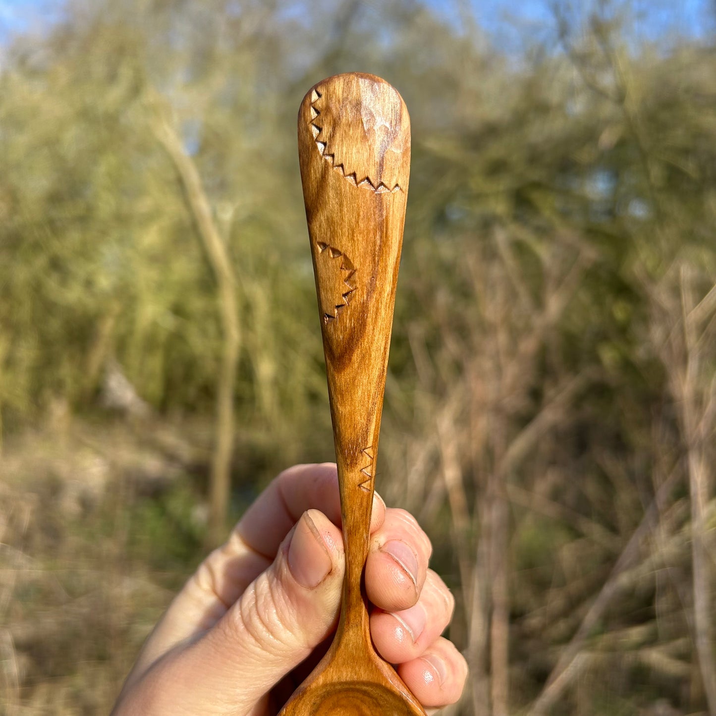 FULL CIRCLE ~ Cherry Wood ~ Eating Spoon