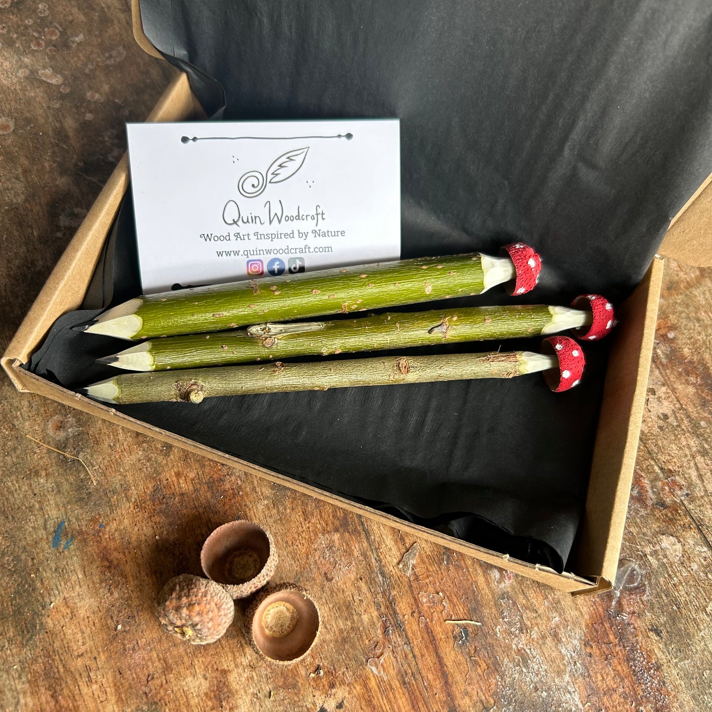 Magic Toadstool Pencils
