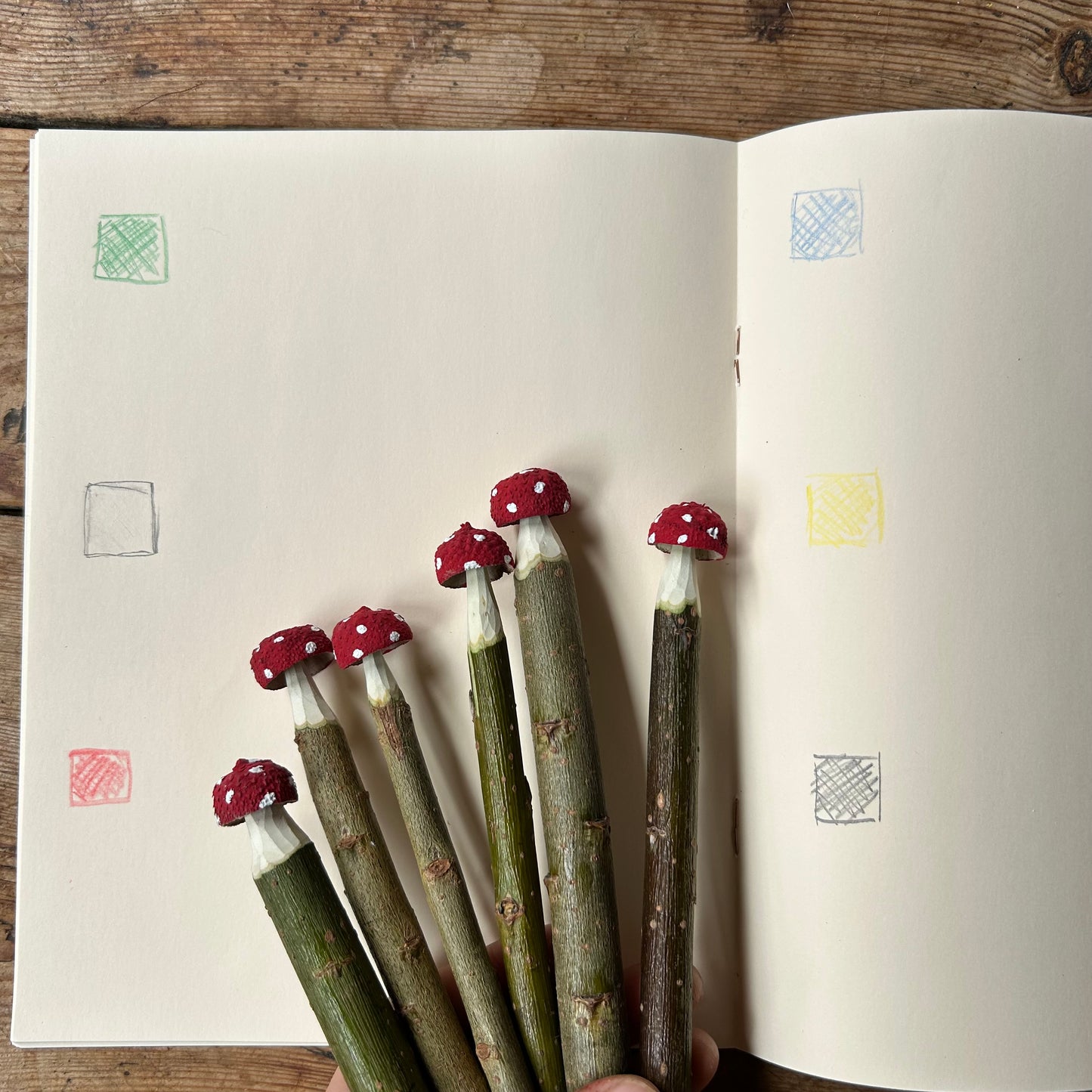 Magic Toadstool Pencils