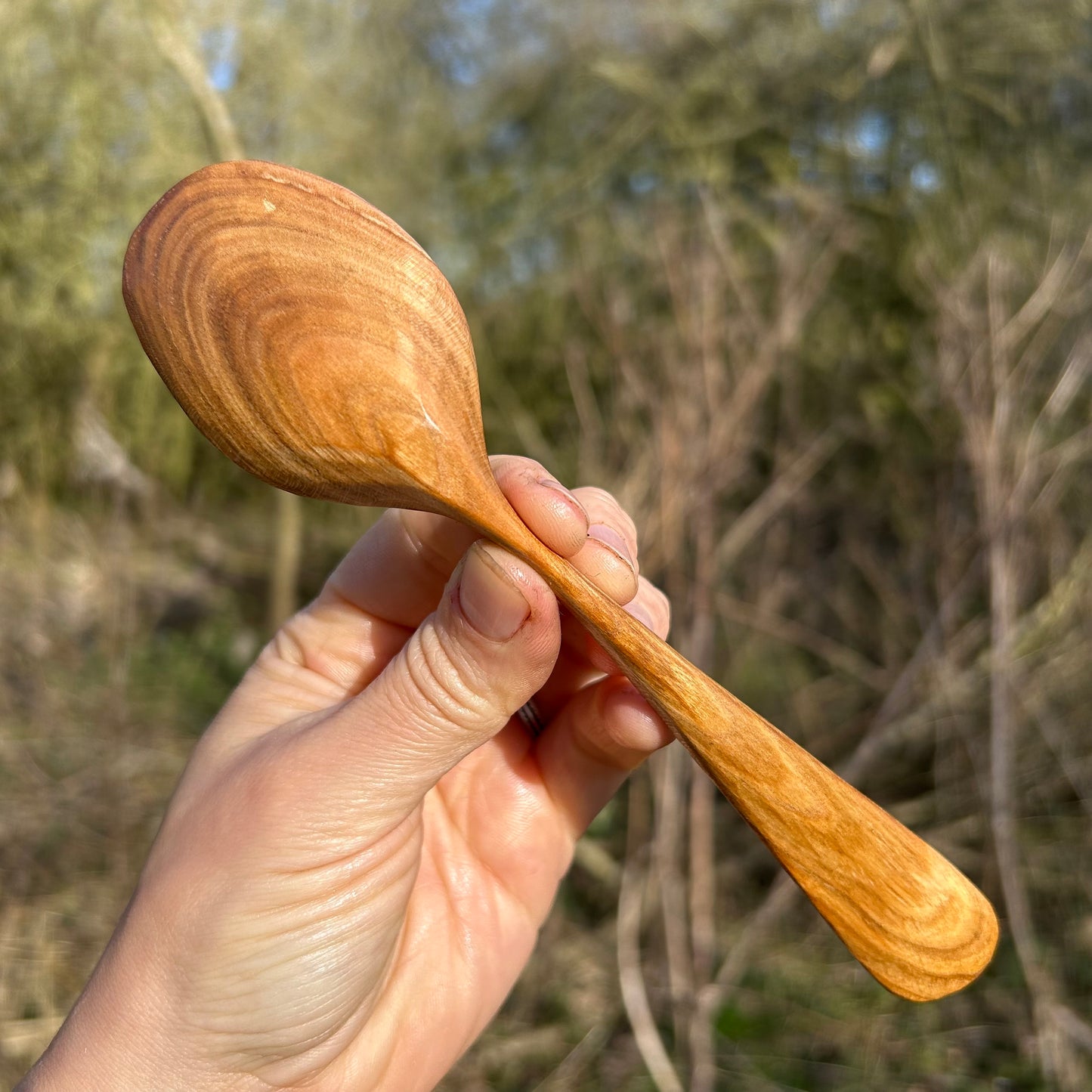 FULL CIRCLE ~ Cherry Wood ~ Eating Spoon