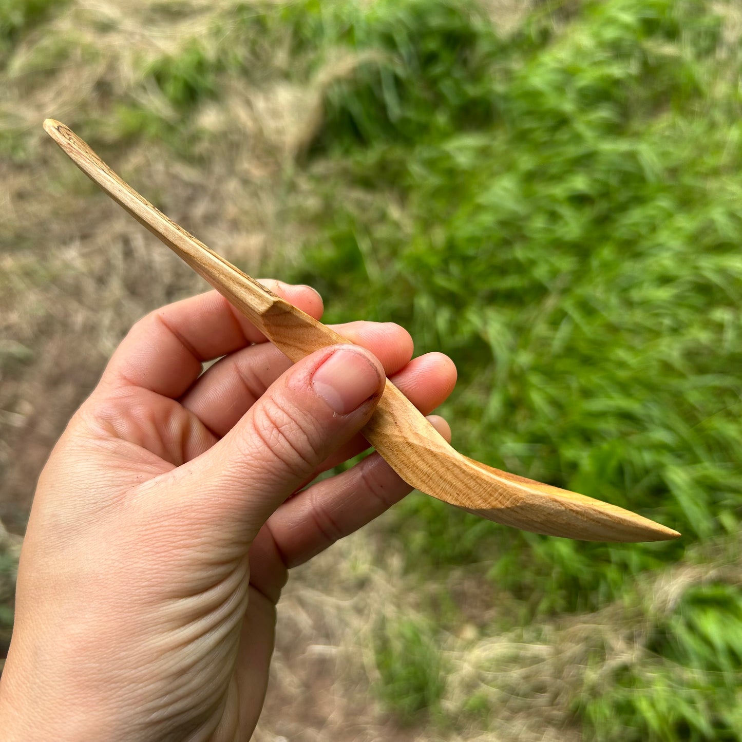 A Sleepy Woodland Sprite ~ Cherry Wood ~ Eating Spoon