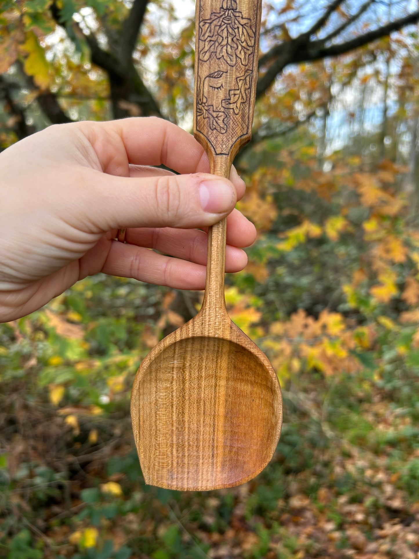 Forest Folk ~ The Three Faces of Fionn ~ Cooking Spoon