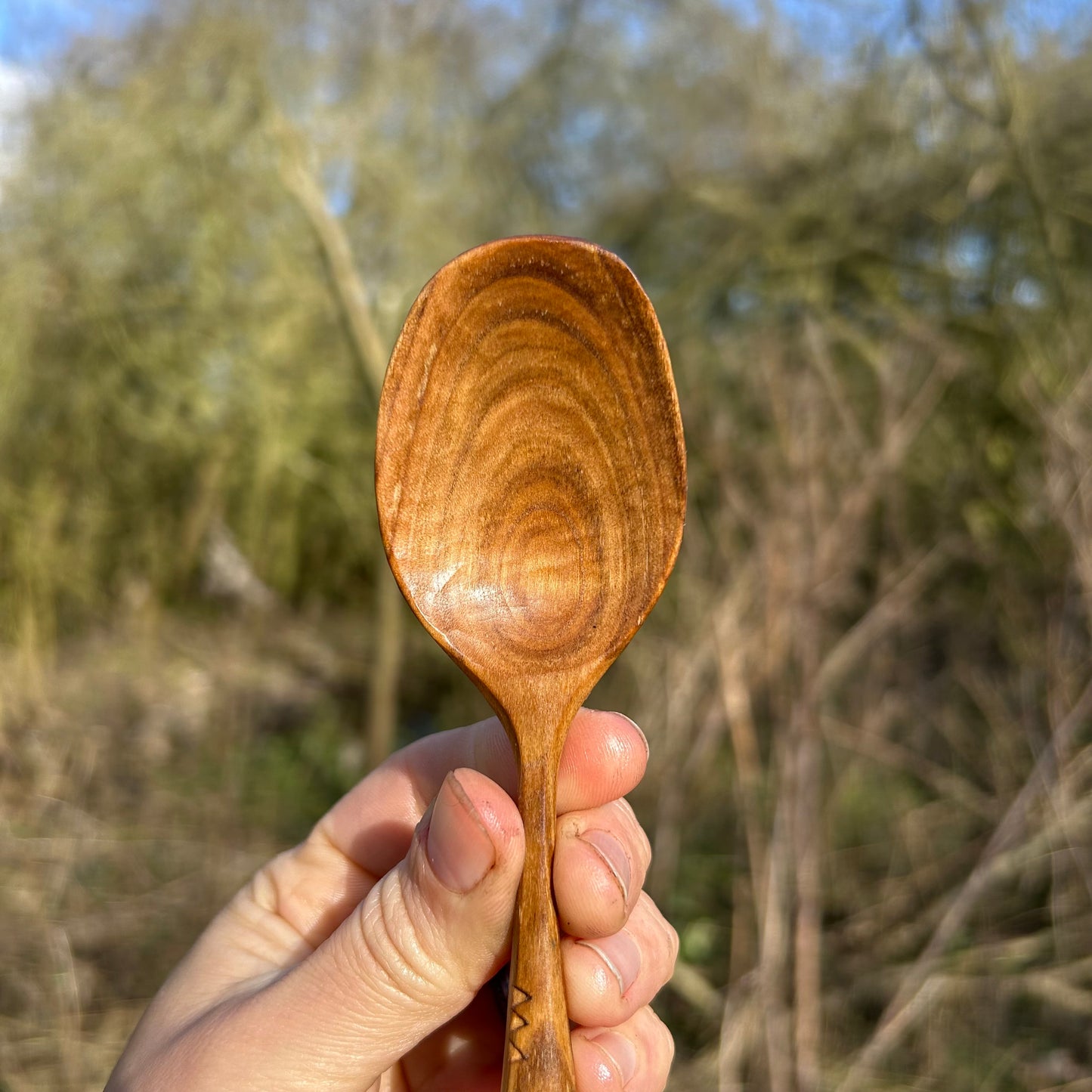 FULL CIRCLE ~ Cherry Wood ~ Eating Spoon