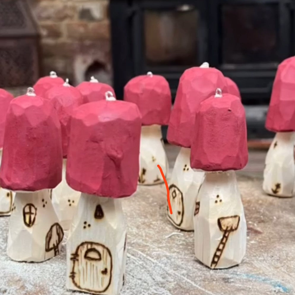 Mini Mushroom Woodcarving Sessions