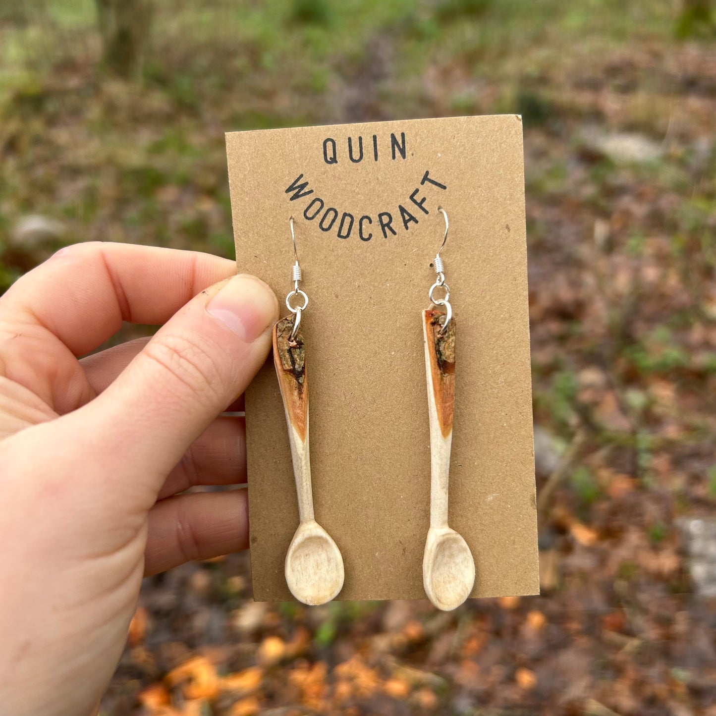 Tiny Spoon Earrings - Hazel