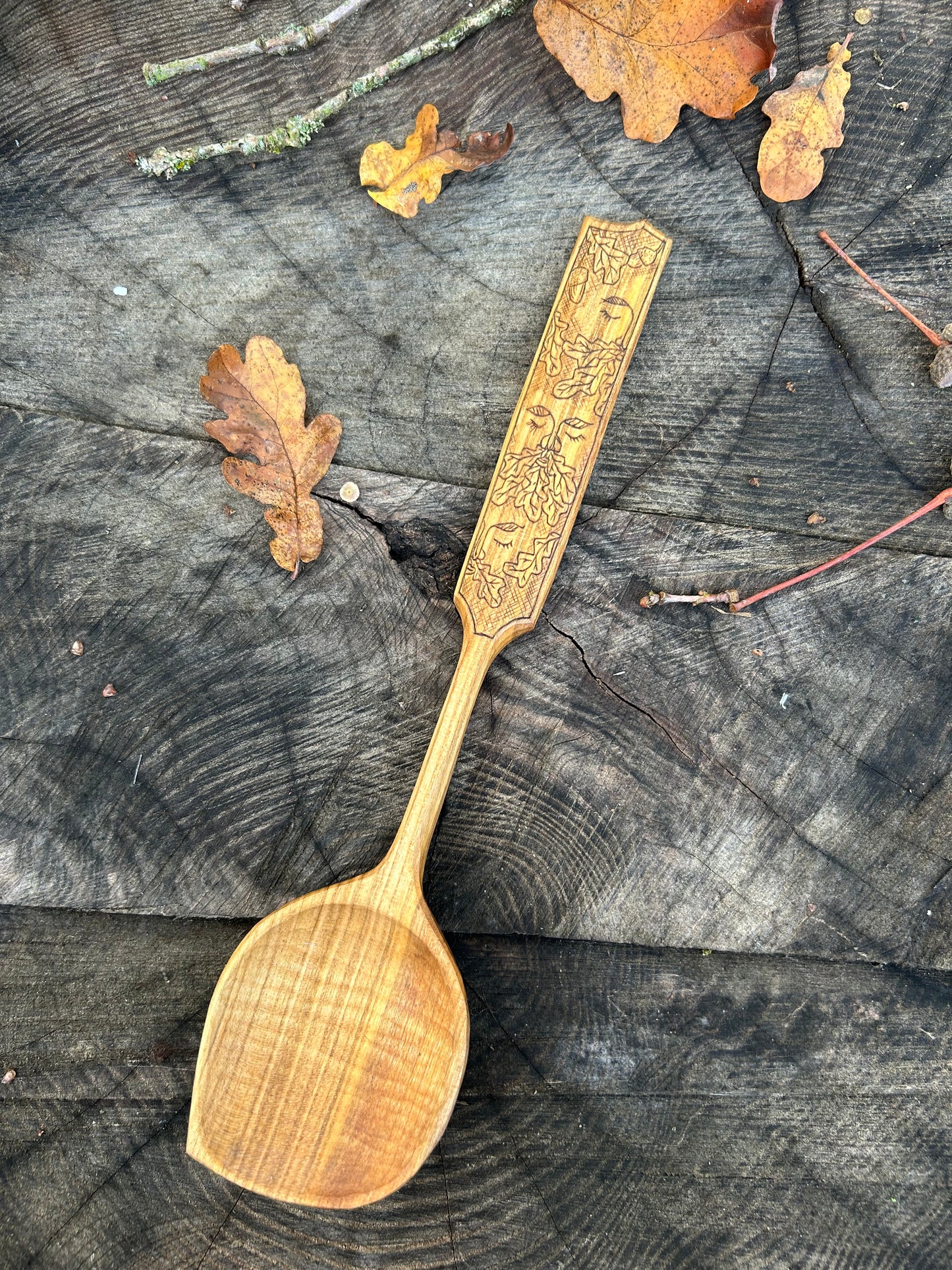 Forest Folk ~ The Three Faces of Fionn ~ Cooking Spoon