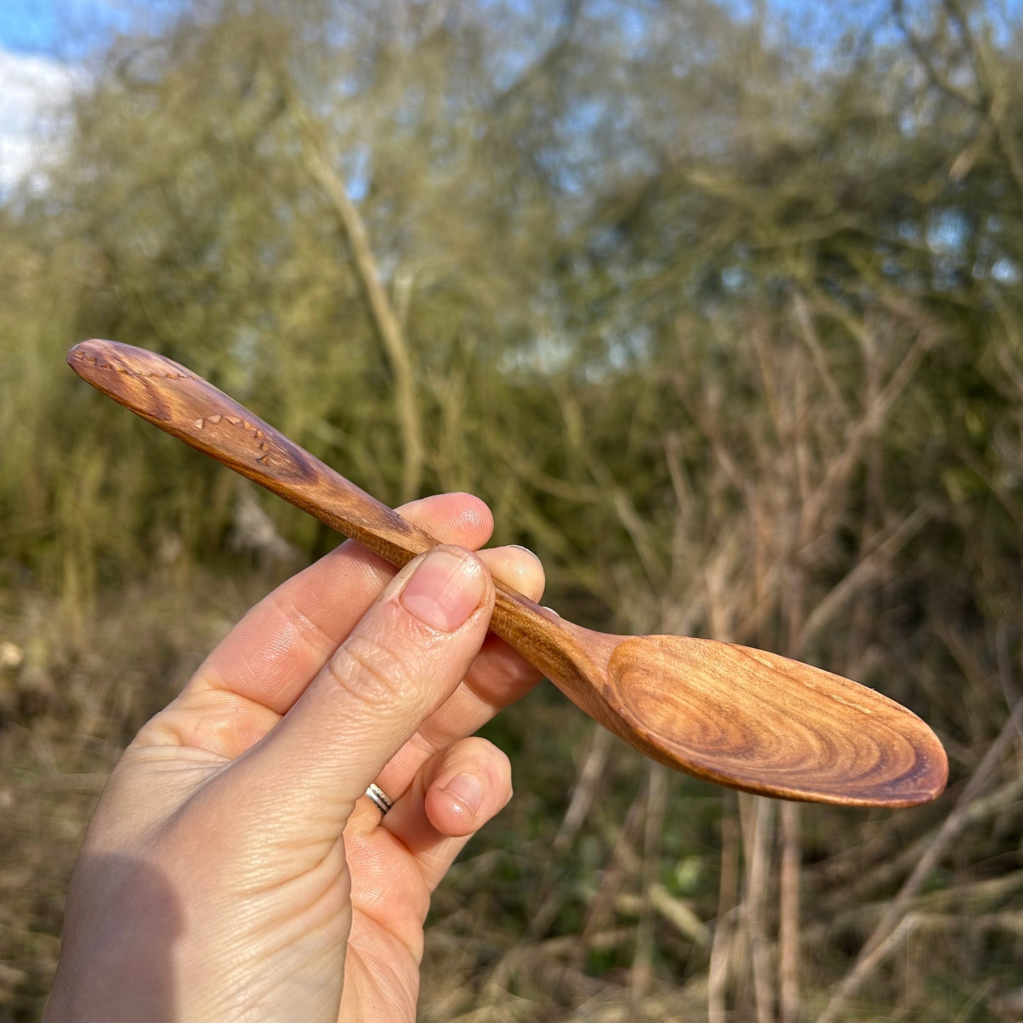 FULL CIRCLE ~ Cherry Wood ~ Eating Spoon