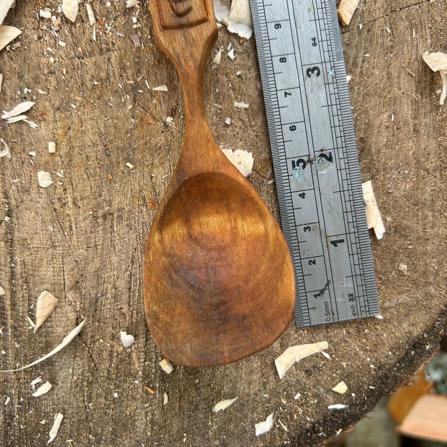 ~ Peace ~ Eating Spoon ~ Cherry