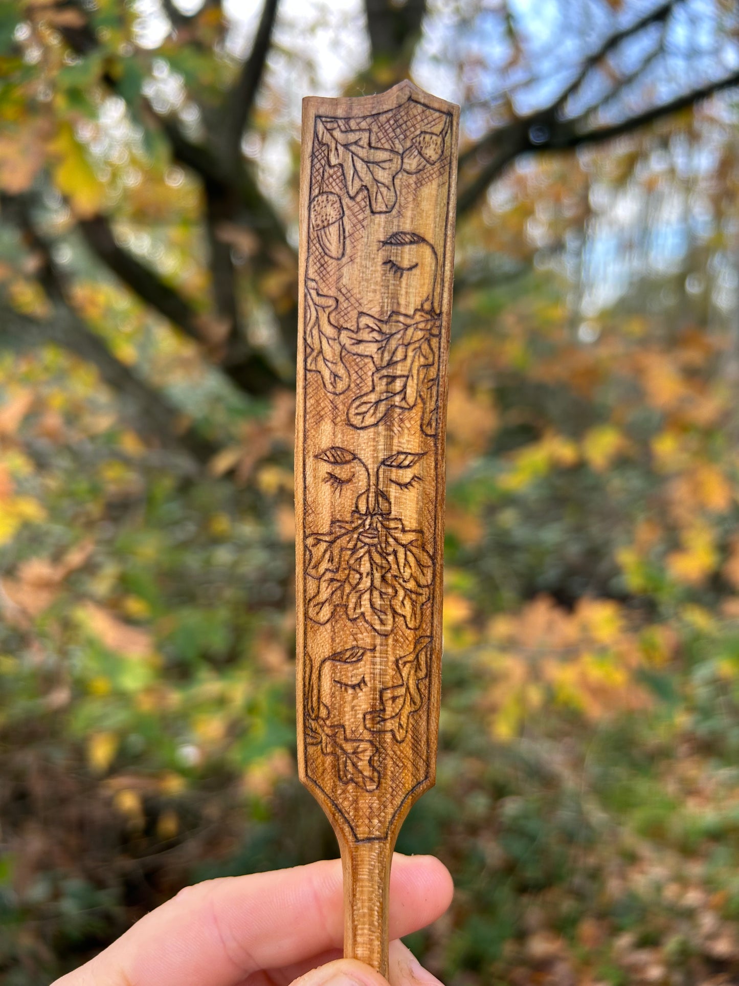 Forest Folk ~ The Three Faces of Fionn ~ Cooking Spoon