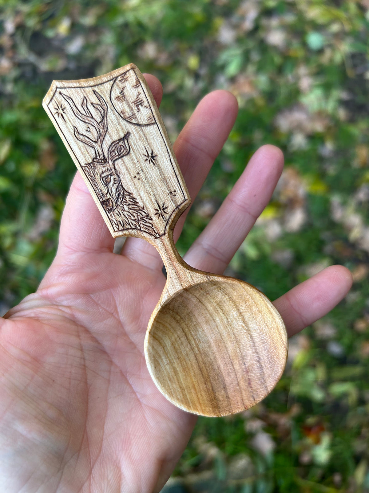 The Great Stag ~ Scoop ~ Cherry Wood
