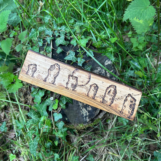 Avebury Standing Stones ~ Pyrography Wall Art
