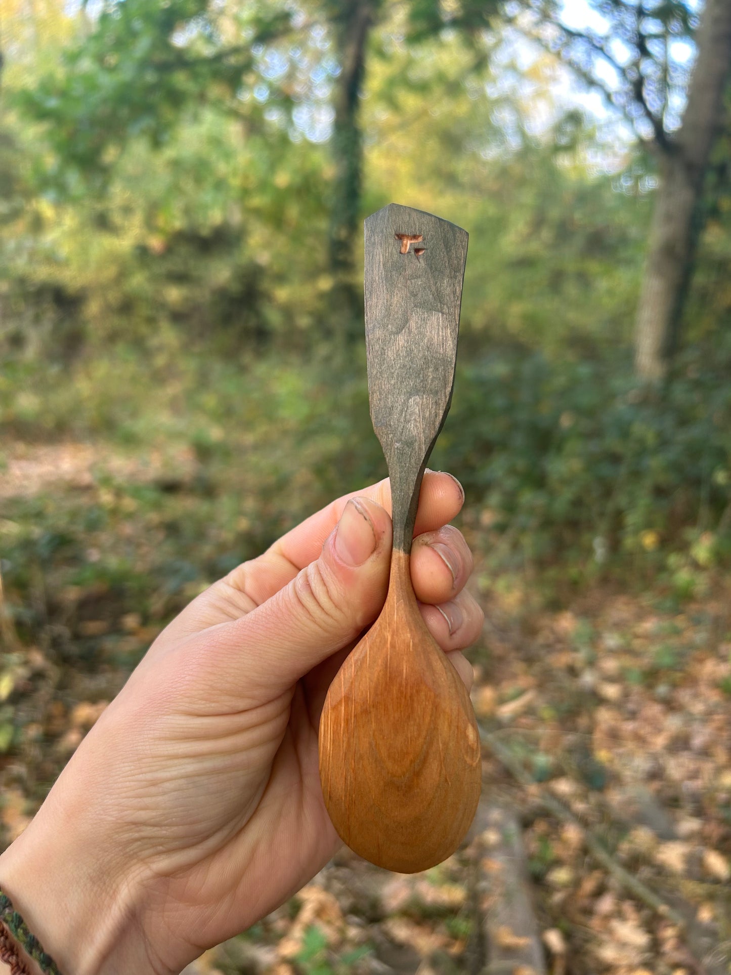 Zigzag ~ Lunchbox Spoon ~ Alder
