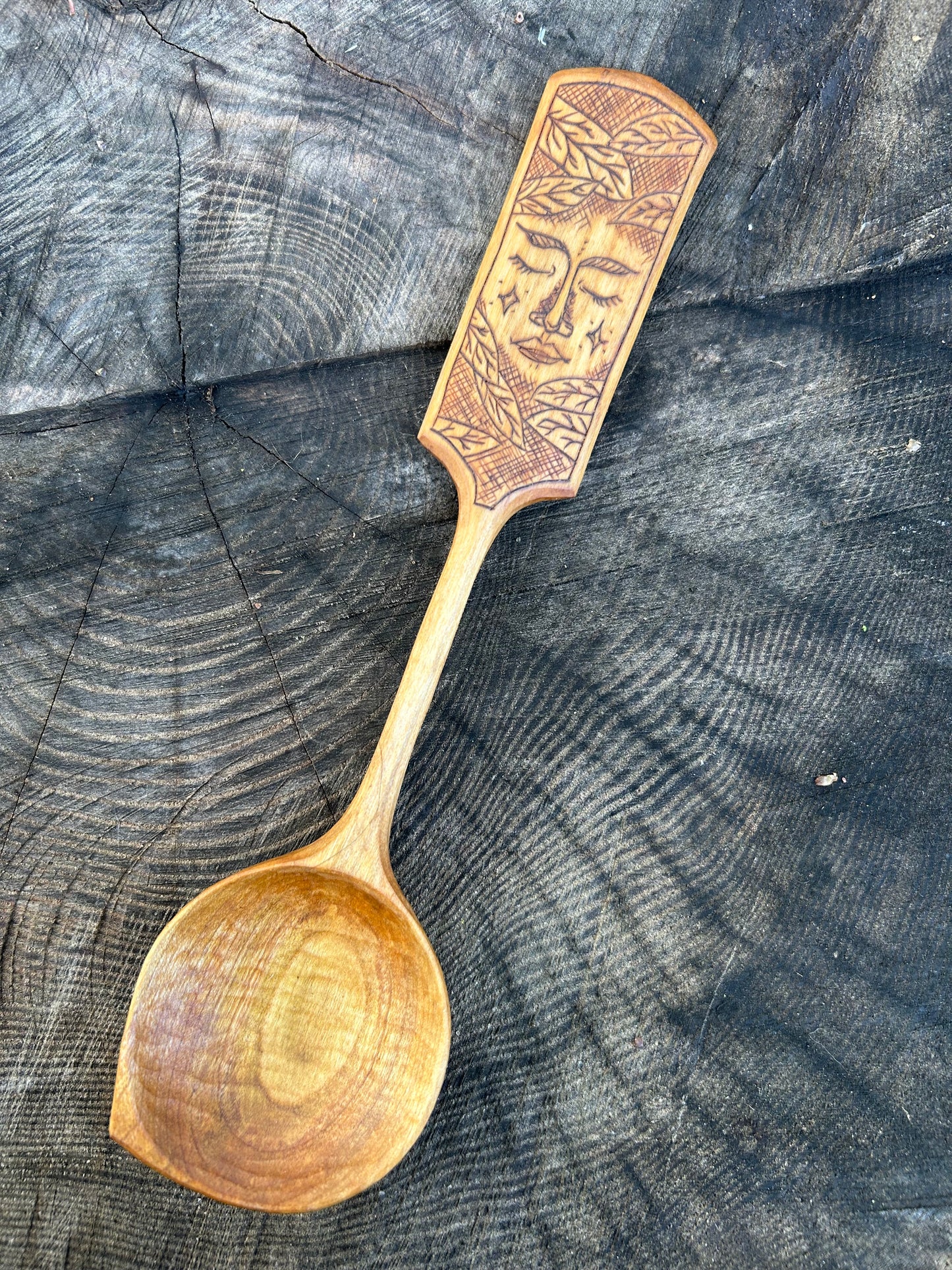 Forest Folk ~ Brigid ~ Cooking Spoon
