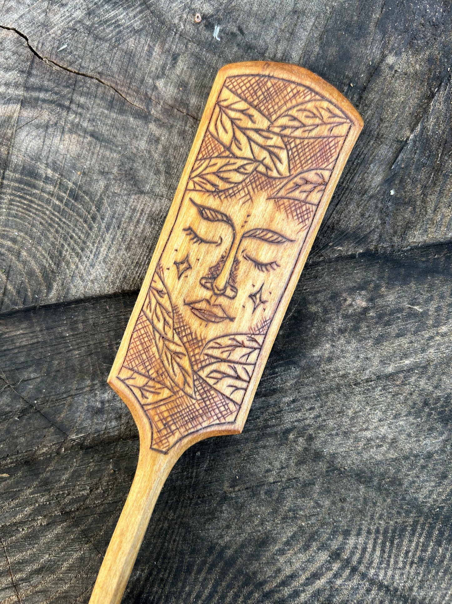 Forest Folk ~ Brigid ~ Cooking Spoon