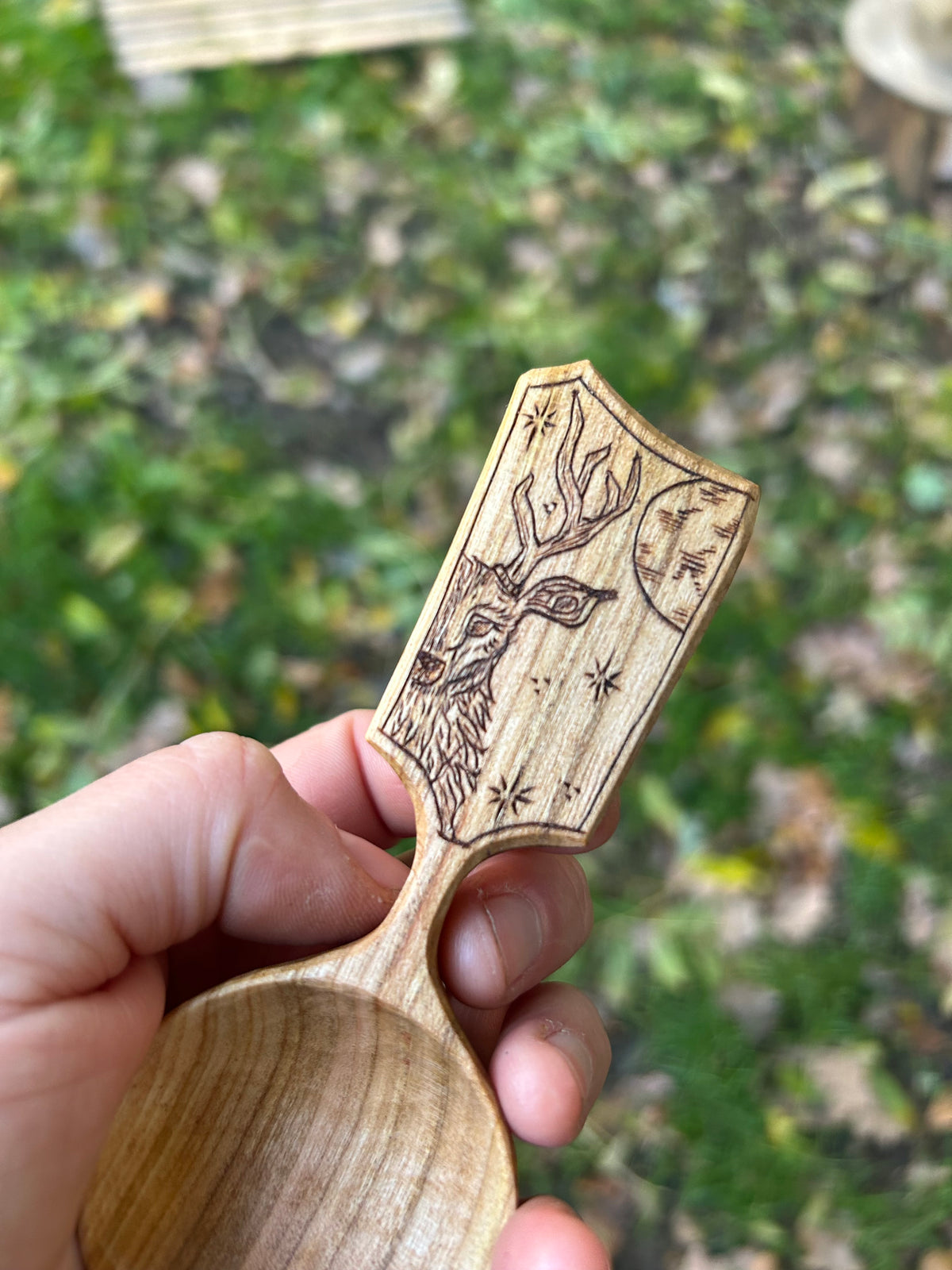 The Great Stag ~ Scoop ~ Cherry Wood