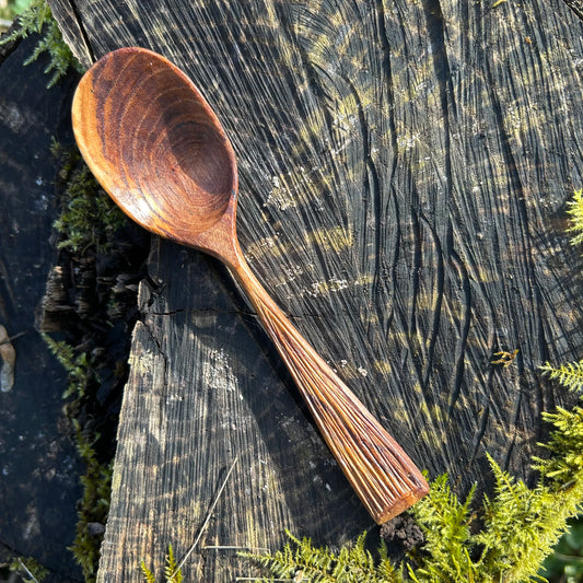 TEXTURE ~ English Elm ~ Eating Spoon