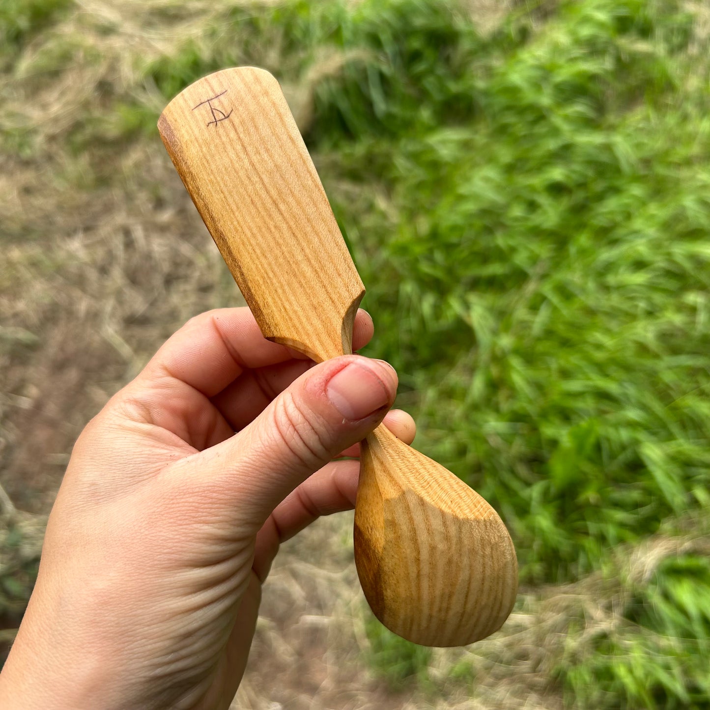 A Sleepy Woodland Sprite ~ Cherry Wood ~ Eating Spoon