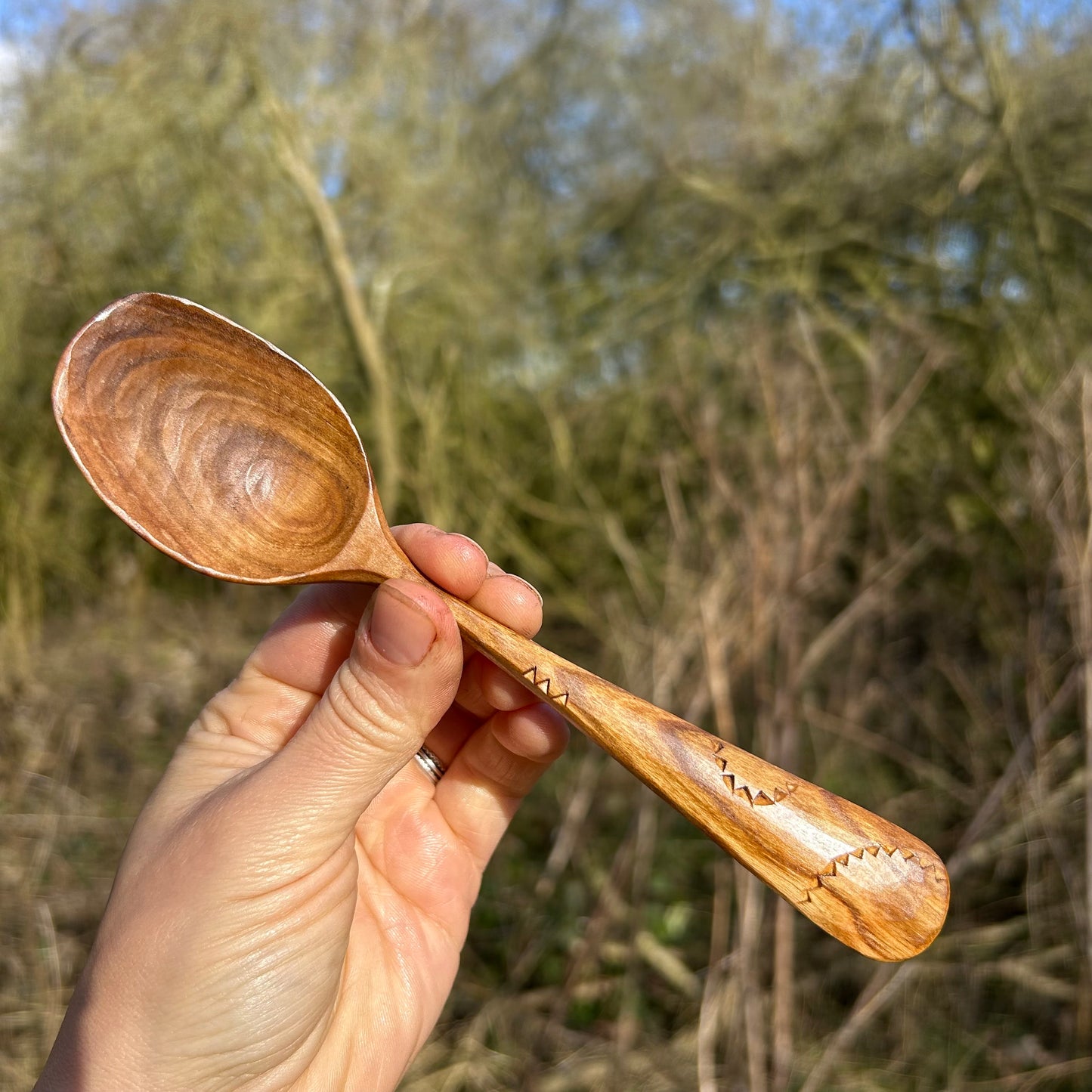 FULL CIRCLE ~ Cherry Wood ~ Eating Spoon