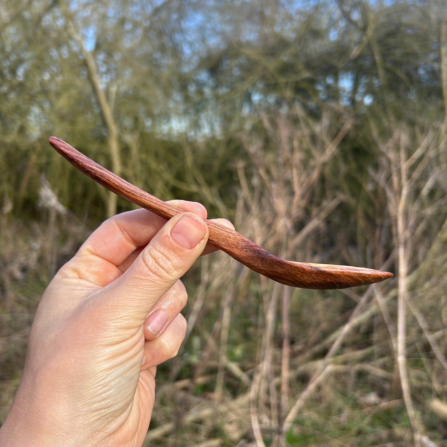 TEXTURE ~ English Elm ~ Eating Spoon