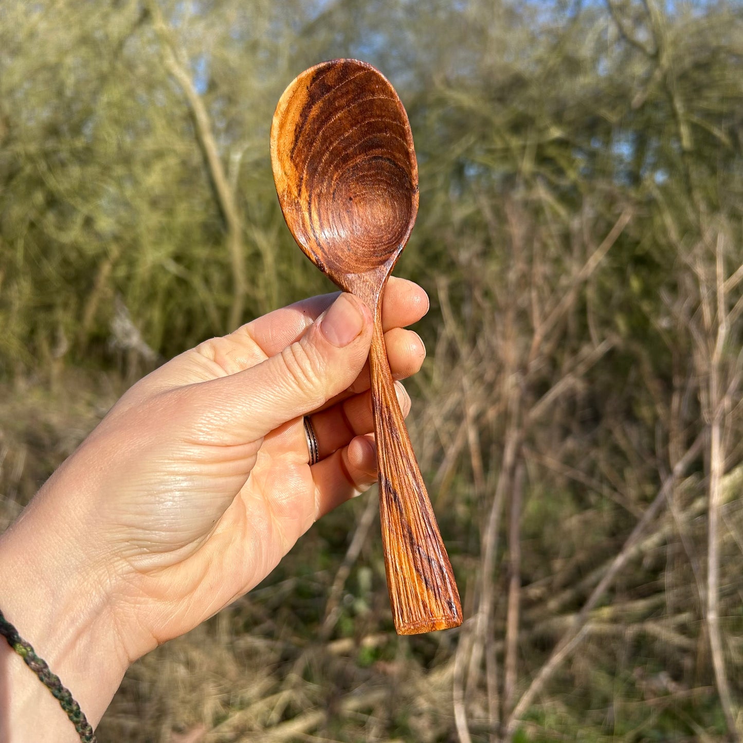 TEXTURE ~ English Elm ~ Eating Spoon