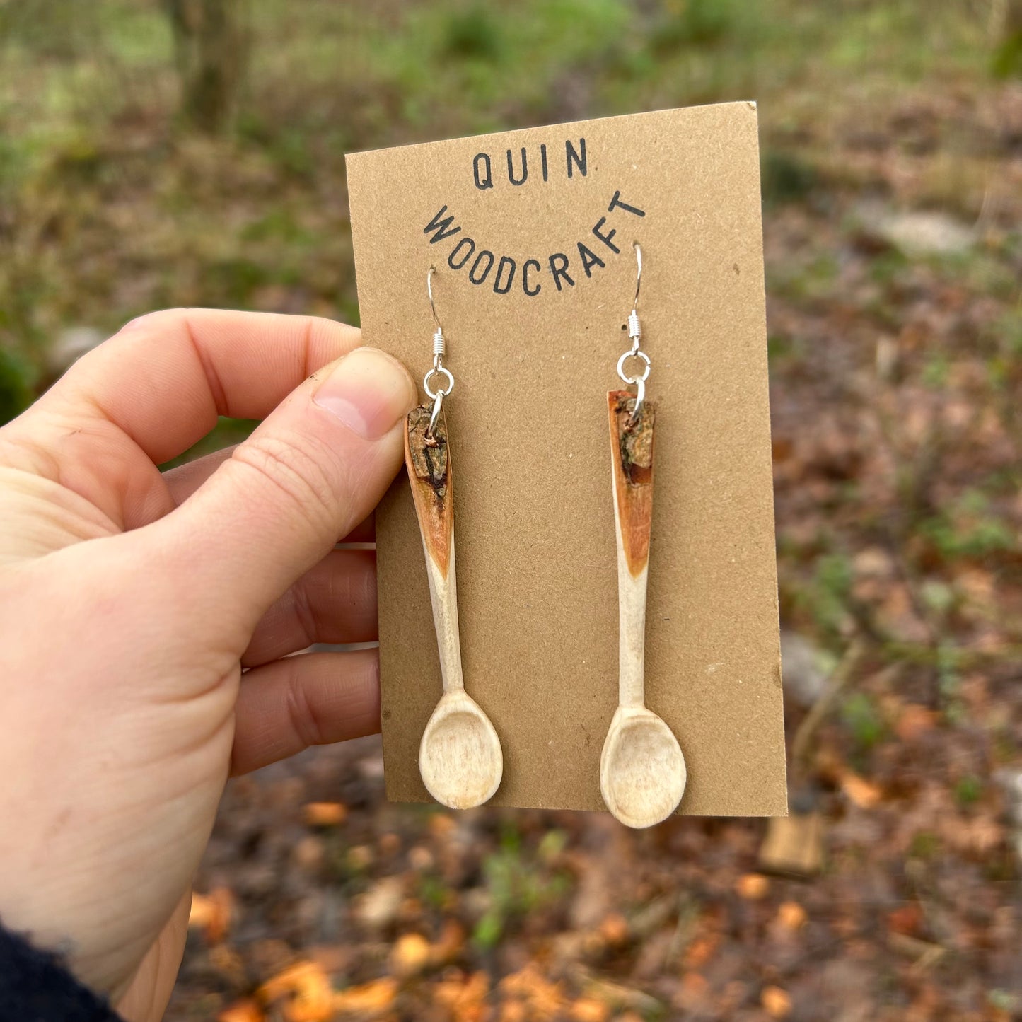 Tiny Spoon Earrings - Hazel