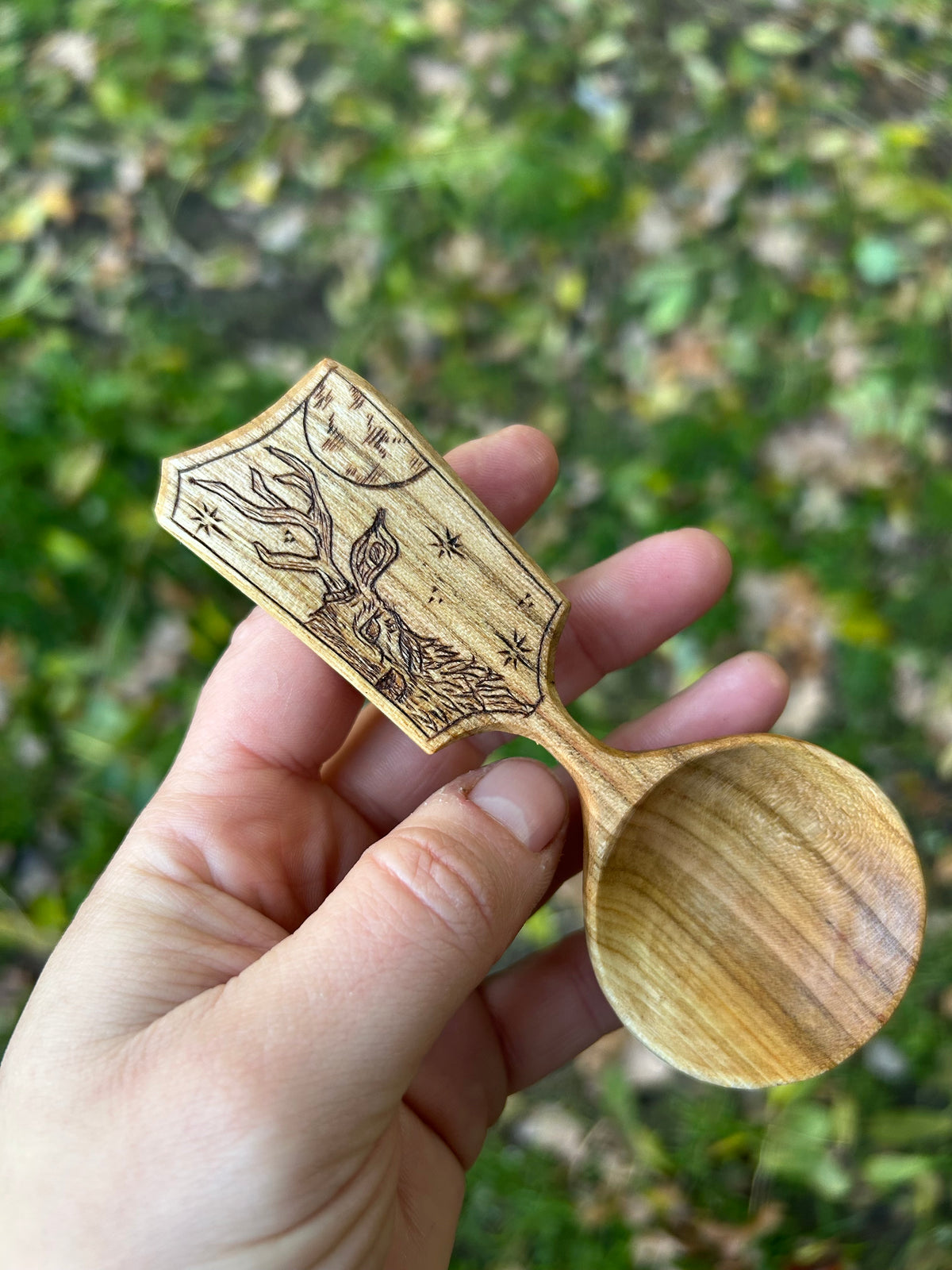 The Great Stag ~ Scoop ~ Cherry Wood