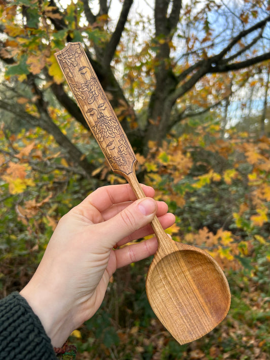 Forest Folk ~ The Three Faces of Fionn ~ Cooking Spoon