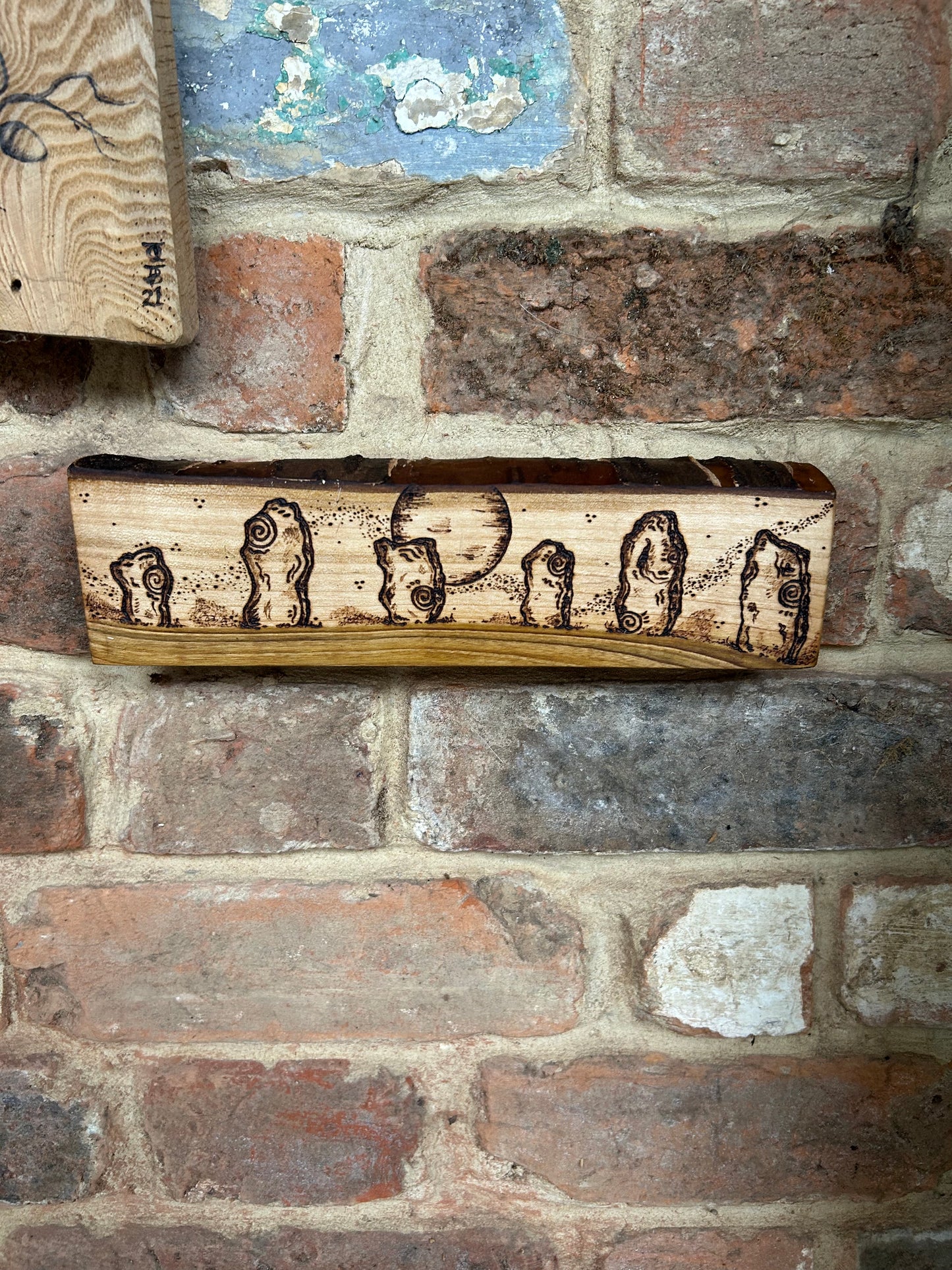 Avebury Standing Stones ~ Pyrography Wall Art