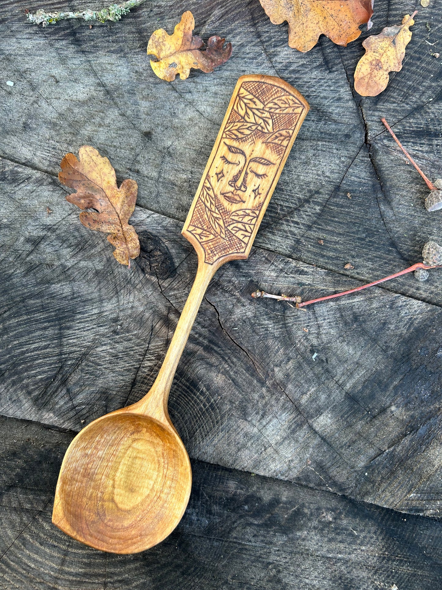 Forest Folk ~ Brigid ~ Cooking Spoon