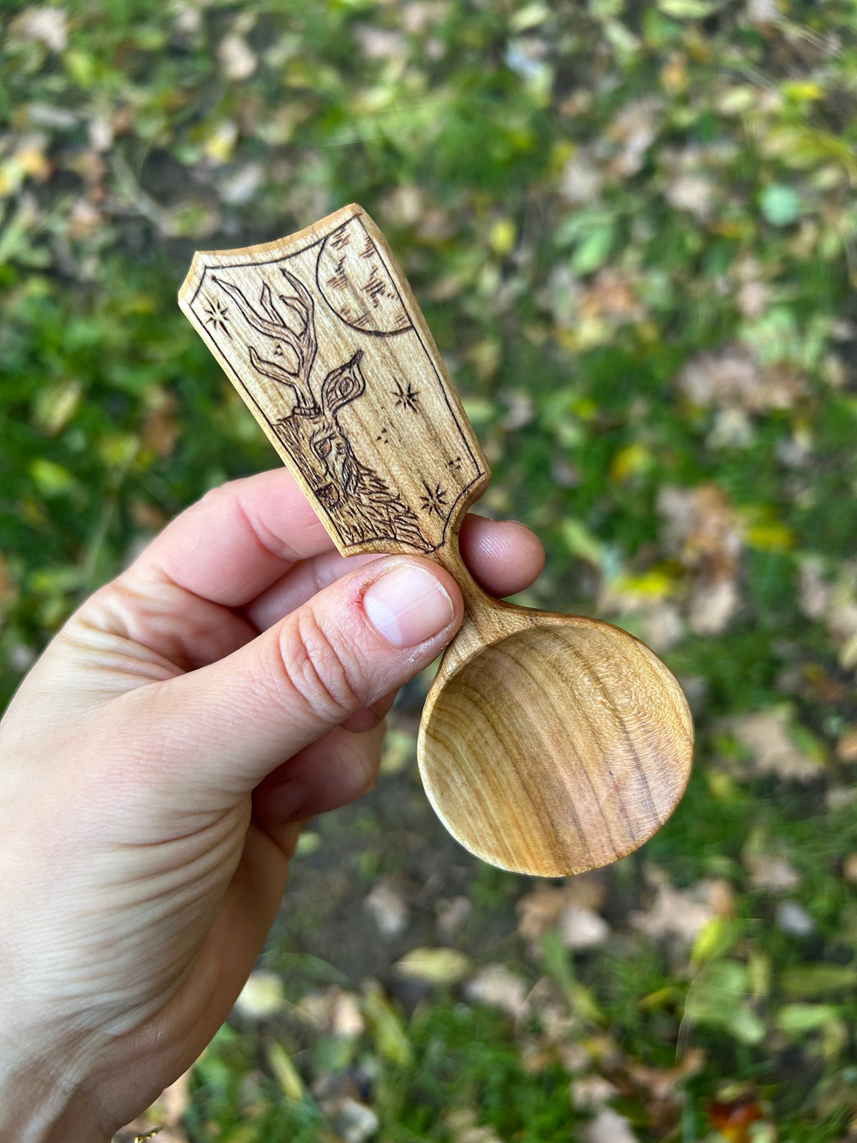 The Great Stag ~ Scoop ~ Cherry Wood