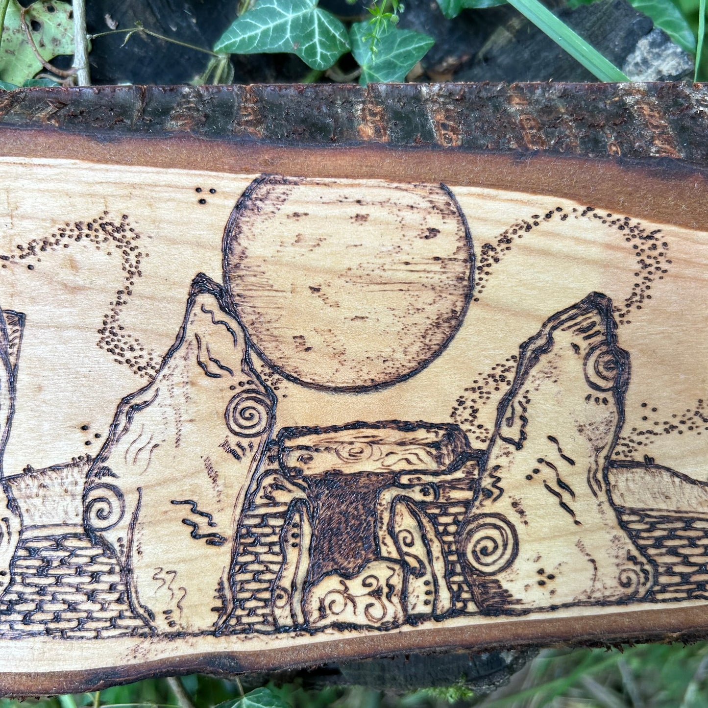 Wayland’s Smithy ~ Pyrography Wall Art