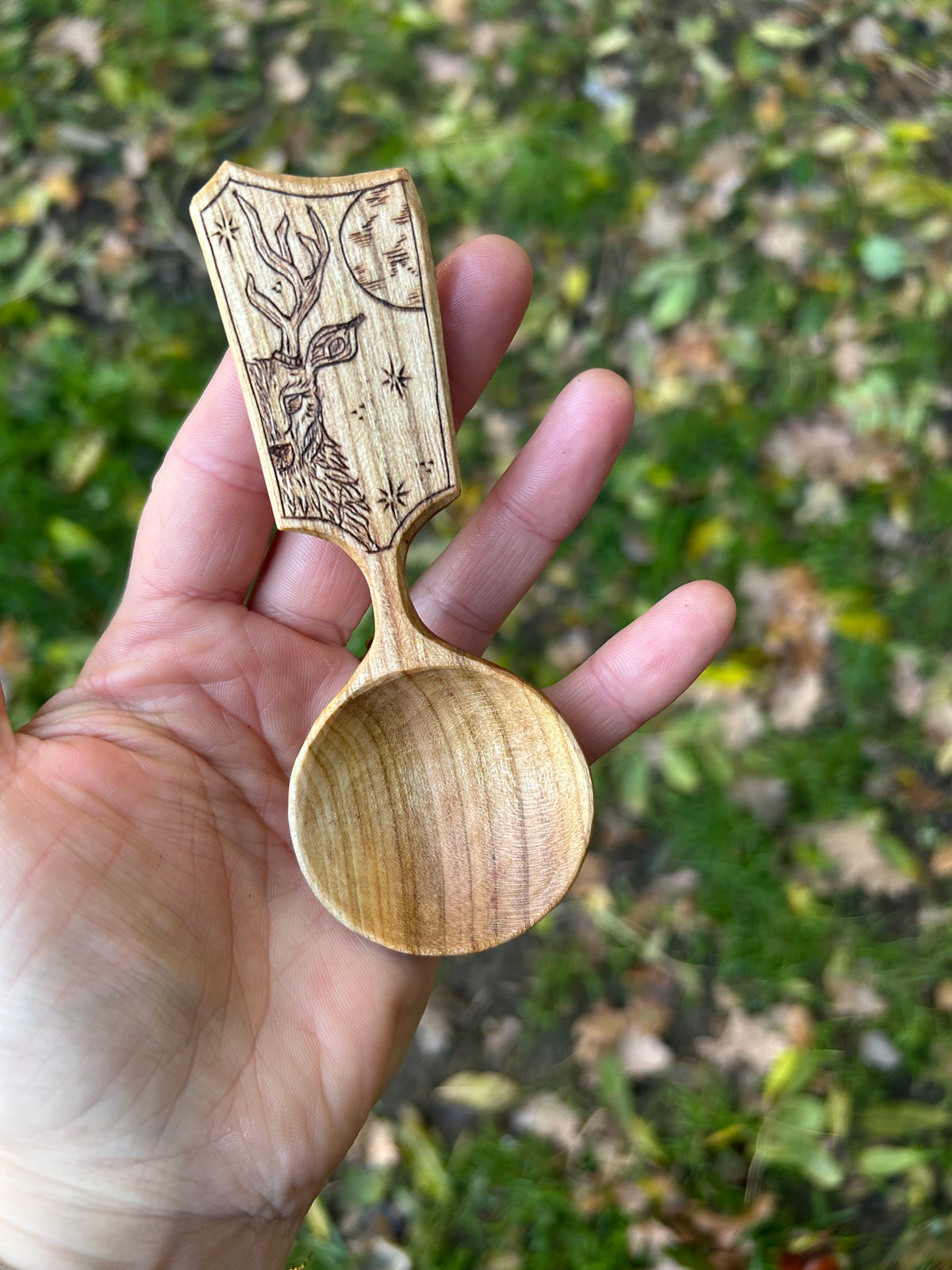 The Great Stag ~ Scoop ~ Cherry Wood