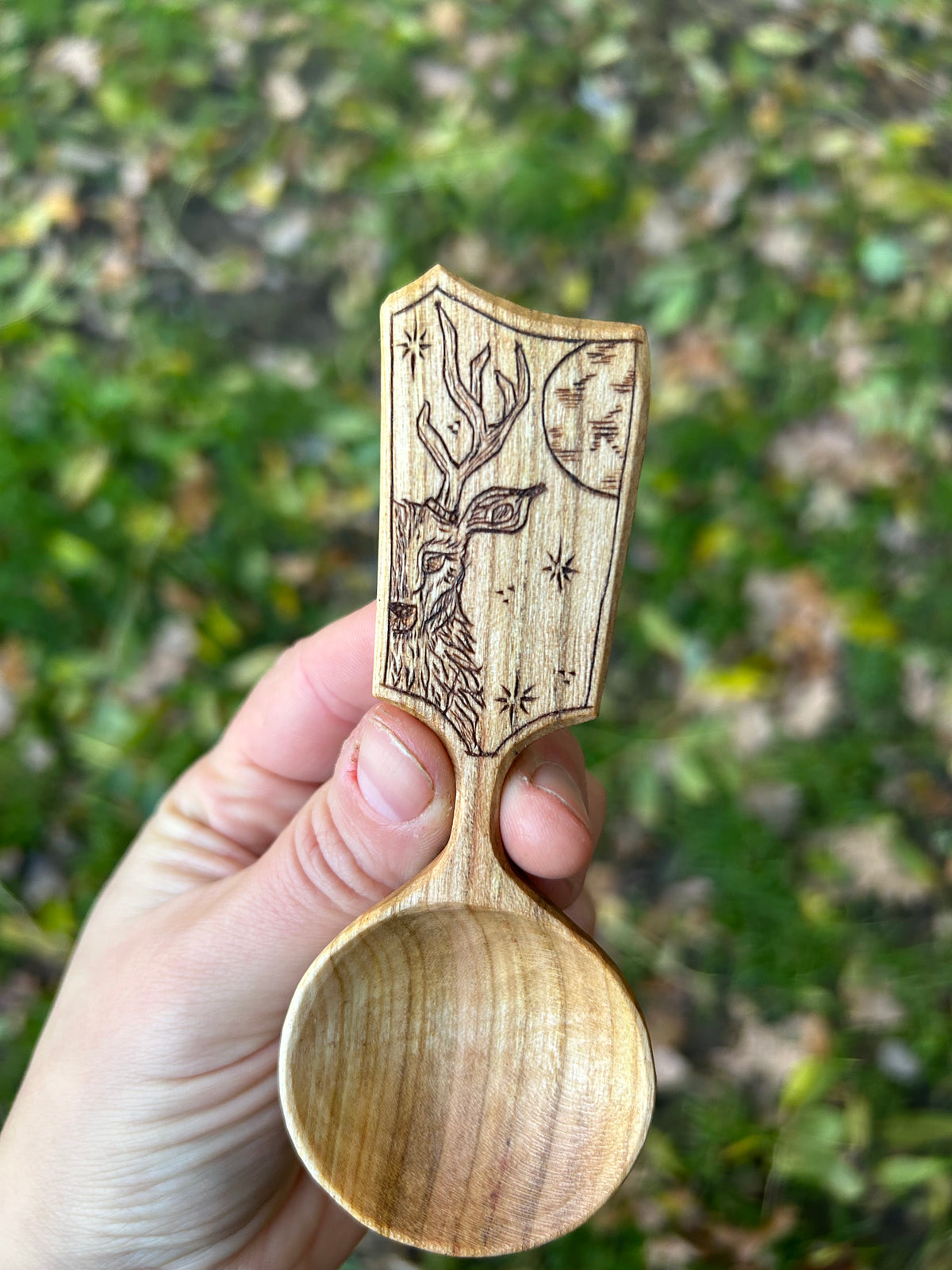 The Great Stag ~ Scoop ~ Cherry Wood