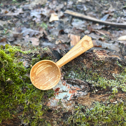 Circle Scoop ~ Spalted Beech