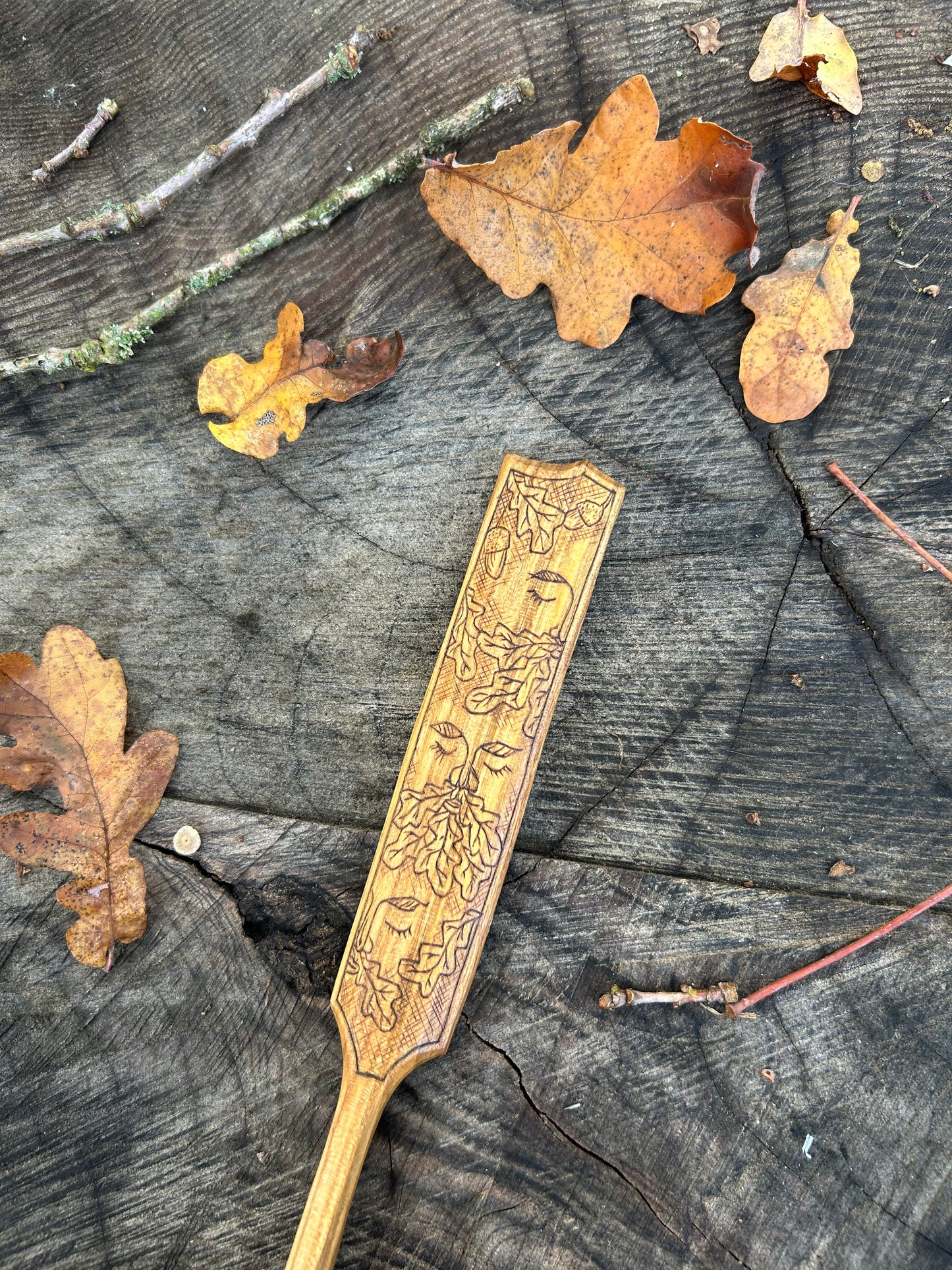 Forest Folk ~ The Three Faces of Fionn ~ Cooking Spoon