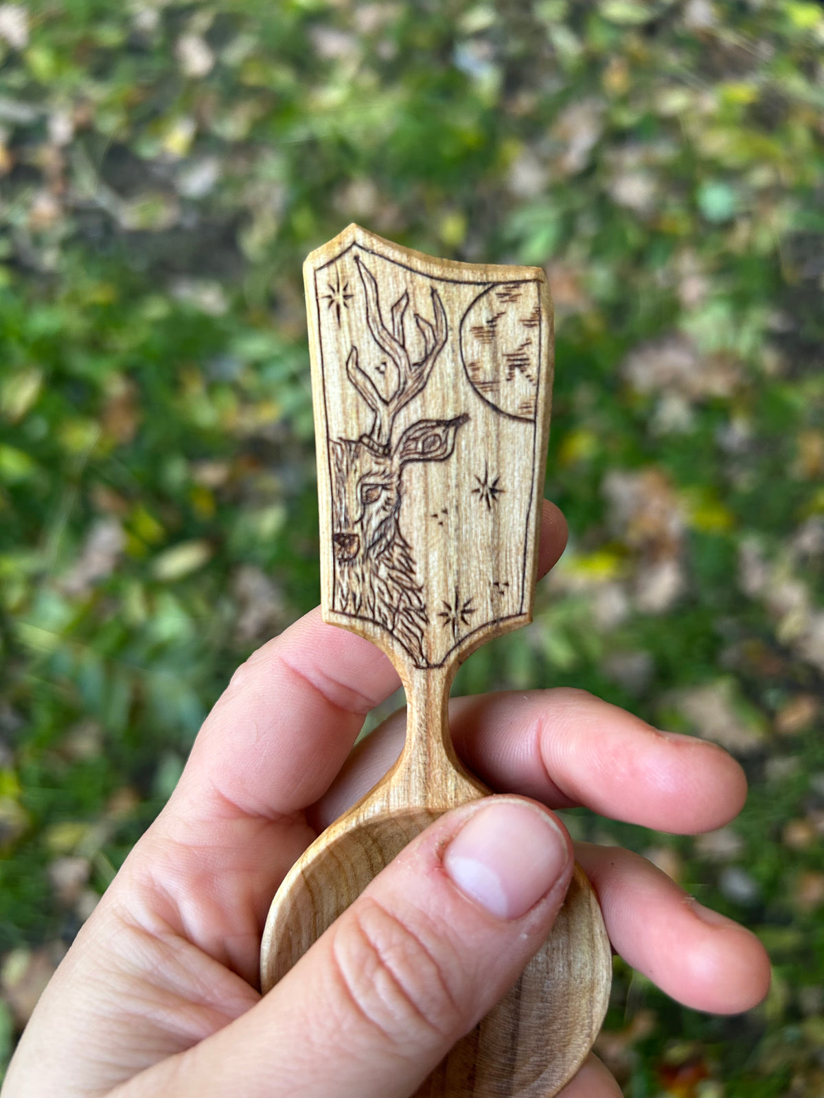 The Great Stag ~ Scoop ~ Cherry Wood