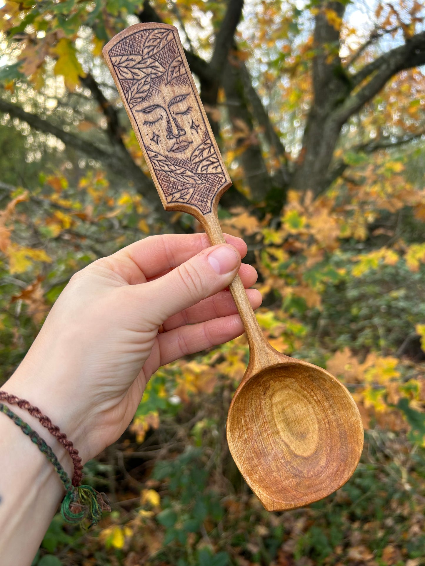 Forest Folk ~ Brigid ~ Cooking Spoon