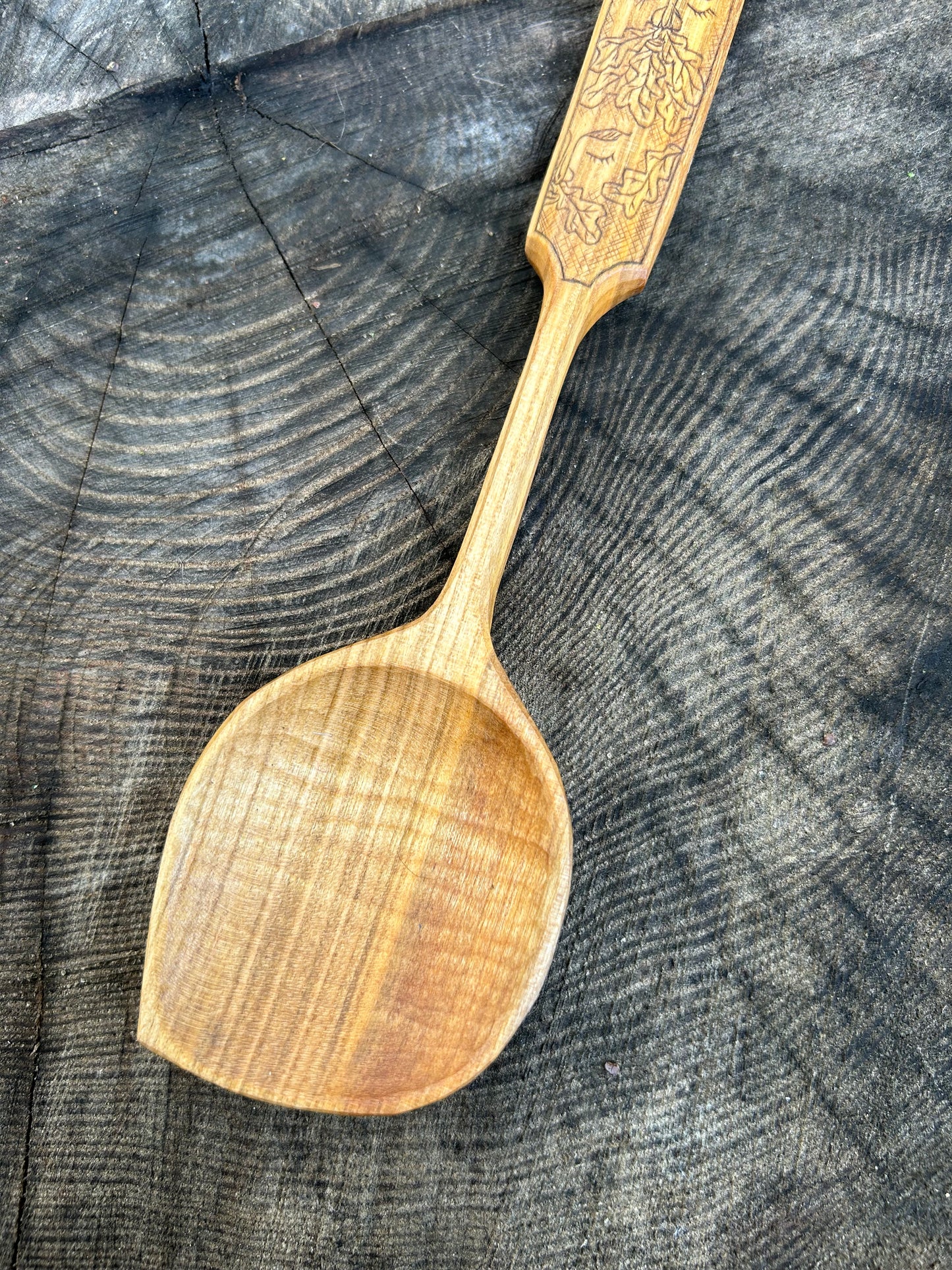 Forest Folk ~ The Three Faces of Fionn ~ Cooking Spoon