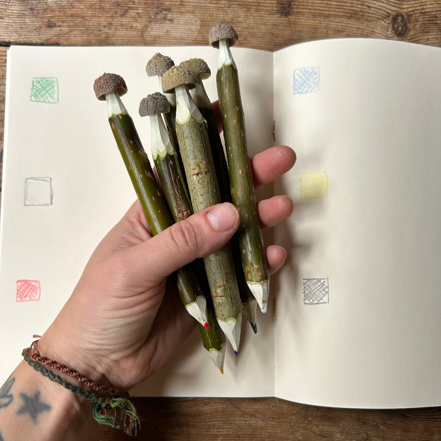 Magic Toadstool Pencils